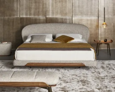 Letto con testiera Olos Bed di Bonaldo