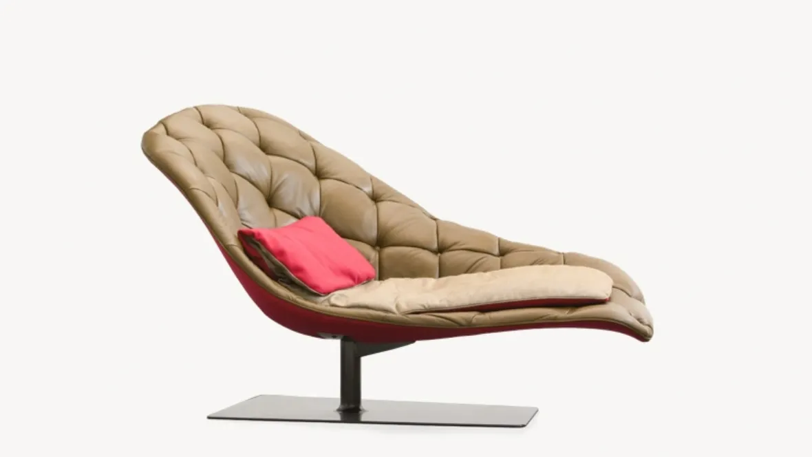 Chaise Longue Bohemian di Moroso