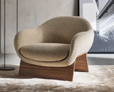 Poltrona Boolean armchair di Bonaldo