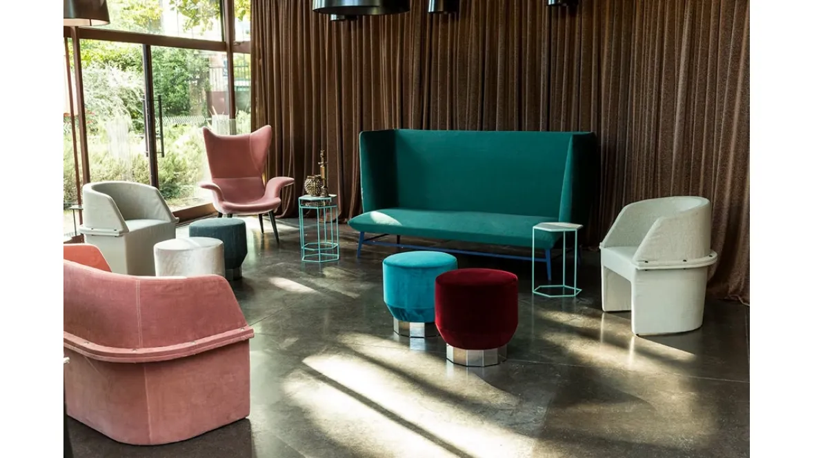 Divano di design Gimme Shelter di Moroso