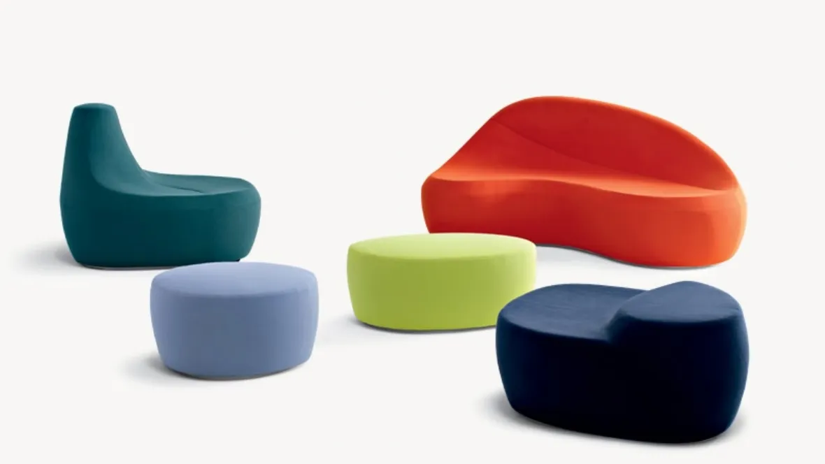 Divano di design Saruyama Island di Moroso