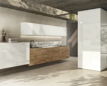 Cucina Design lineare 36e8 Project 2818 di Lago